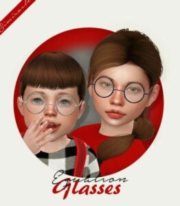 Equation Glasses At Simiracle Sims 4 CC
