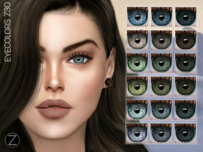 Eyecolors Z30 By Zenx Sims 4 CC