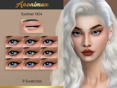 Eyeliner N04 By Anonimux Simmer Sims 4 CC