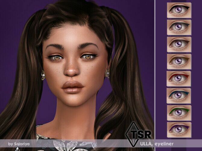 Eyeliner Ulla By Soloriya Sims 4 CC