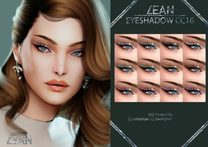 Eyeshadow CC16 At Lean Sims 4 CC