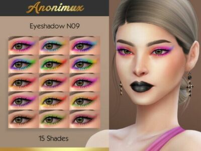 Eyeshadow N09 By Anonimux Simmer Sims 4 CC