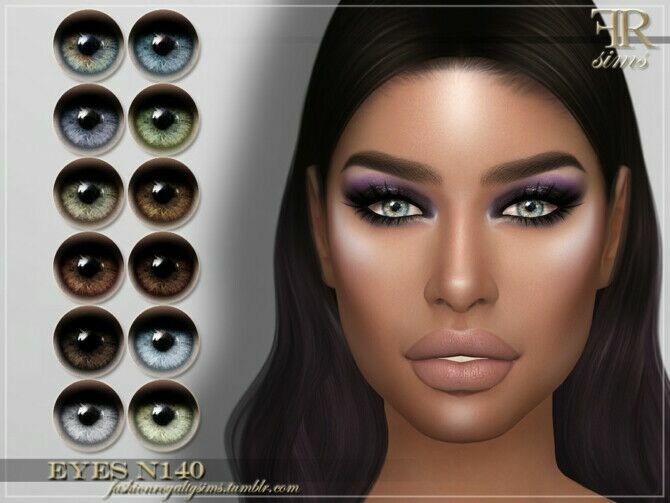 FRS Eyes N140 By Fashionroyaltysims Sims 4 CC