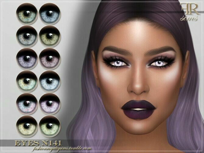 FRS Eyes N141 By Fashionroyaltysims Sims 4 CC