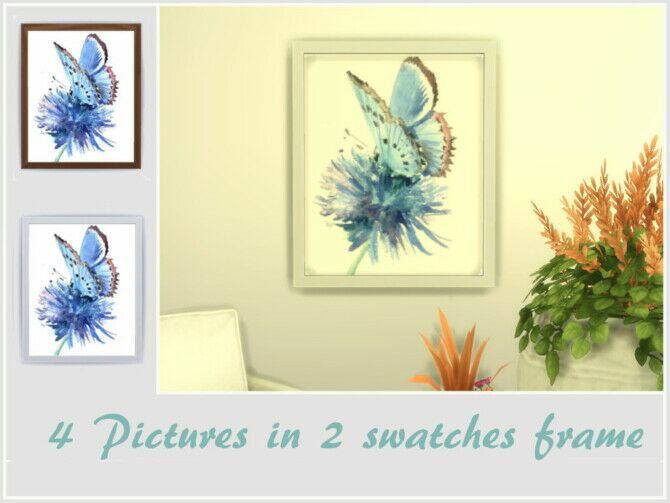 sims 4 cc garance flowers paintings by philo 2