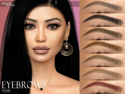 Eyebrows N90 By Magichand Sims 4 CC