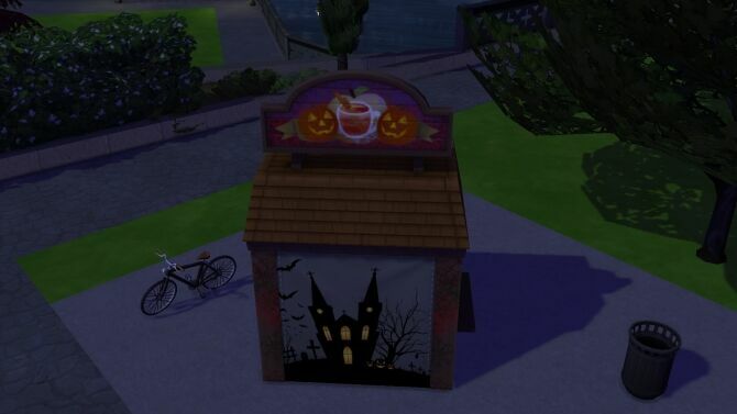 sims 4 cc halloween stand by arli1211 2