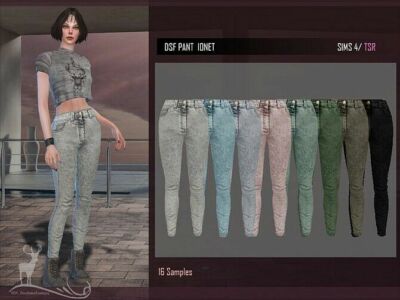 Ionet High Waisted Jeans By Dansimsfantasy Sims 4 CC
