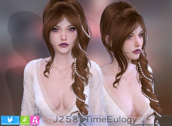 sims 4 cc j258 timeeulogy hair p at newsea sims 4 3