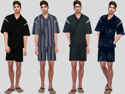Jinbei Festival Outfit By Mclaynesims Sims 4 CC