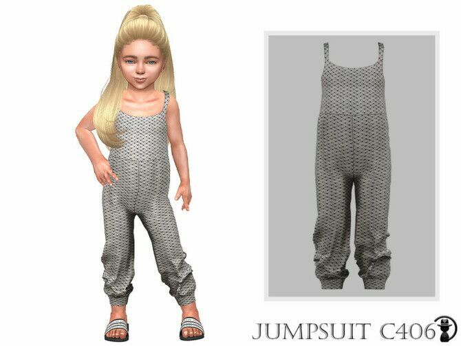 Jumpsuit C406 By Turksimmer Sims 4 CC