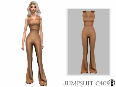 Jumpsuit C409 By Turksimmer Sims 4 CC
