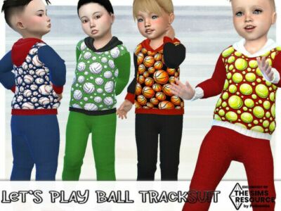 Let’s Play Ball Tracksuit By Pelineldis Sims 4 CC