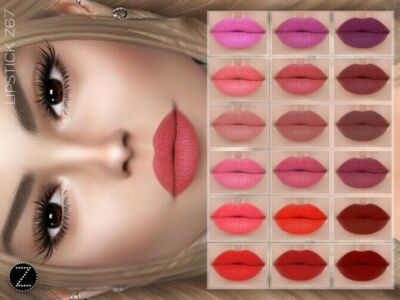 Lipstick Z67 By Zenx Sims 4 CC
