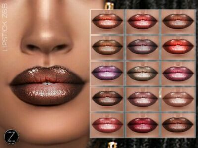 Lipstick Z68 By Zenx Sims 4 CC