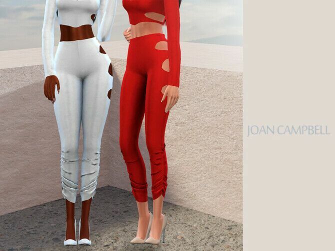 Lissa Pants By Joan Campbell Beauty Sims 4 CC