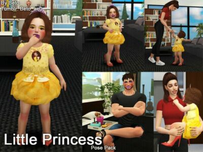 Little Princess (Pose Pack) By Beto_Ae0 Sims 4 CC