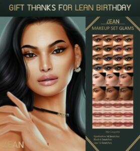 Makeup SET Glams At Lean Sims 4 CC