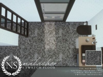 Malachor Marble Floor By Networksims Sims 4 CC