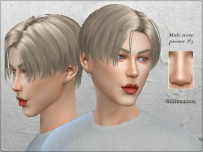 Male Nose Preset #3 By Coffeemoon Sims 4 CC
