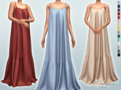 Melissa Dress By Sifix Sims 4 CC