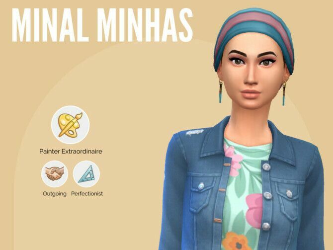 Minal Minhas By Mini Simmer Sims 4 CC