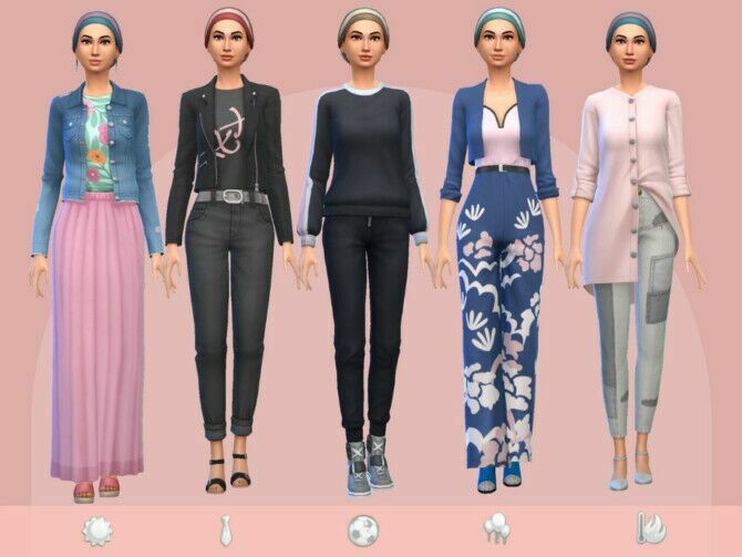 sims 4 cc minal minhas by mini simmer 2