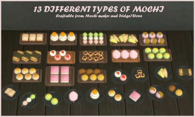 Mochi Maker At Icemunmun Sims 4 CC