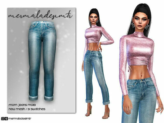 MOM Jean MC119 By Mermaladesimtr Sims 4 CC