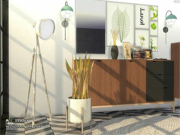 sims 4 cc most downloaded calligaris hallway by simcredible by tsr 6