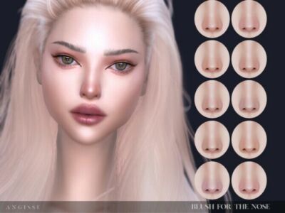 Blush For The Nose By Angissi Sims 4 CC