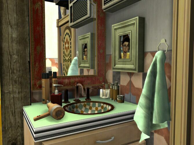 sims 4 cc my little vardo tiny bath by fredbrenny 2