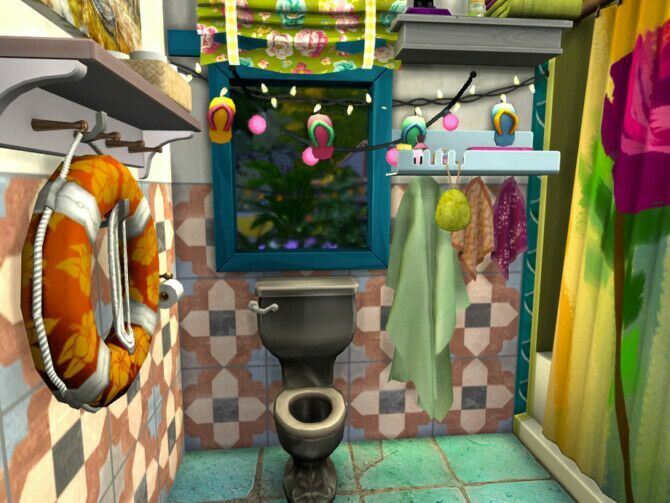 sims 4 cc my little vardo tiny bath by fredbrenny 4