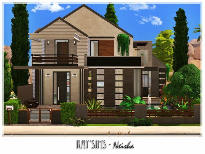 Neisha House By Ray_Sims Sims 4 CC