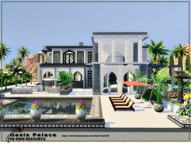 sims 4 cc oasis palace by danuta720 2