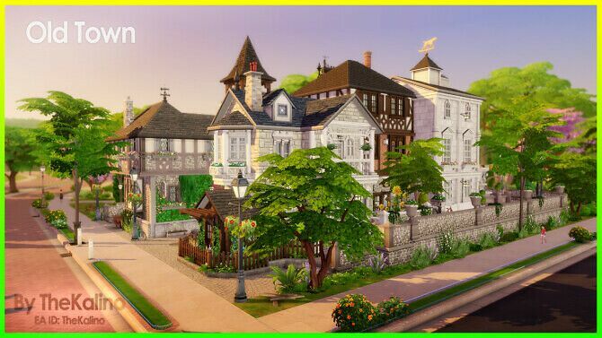 sims 4 cc old town at kalino 2