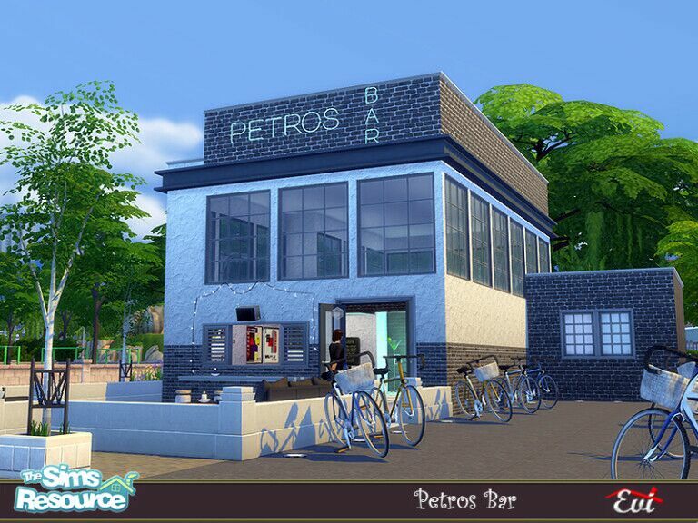 Petros BAR By EVI Sims 4 CC