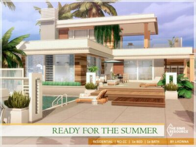 Ready For The Summer Home By Lhonna Sims 4 CC