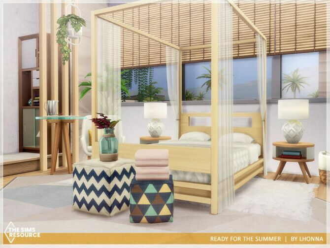 sims 4 cc ready for the summer home by lhonna 4