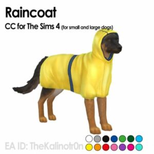 Recent – Jacket, Raincoat And Jumpsuit For Pets By Kalino Sims 4 CC