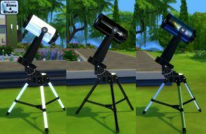 sims 4 cc recent telescope as observatory alternative by esmeralda by mod the sims 2