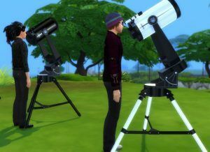 sims 4 cc recent telescope as observatory alternative by esmeralda by mod the sims 3