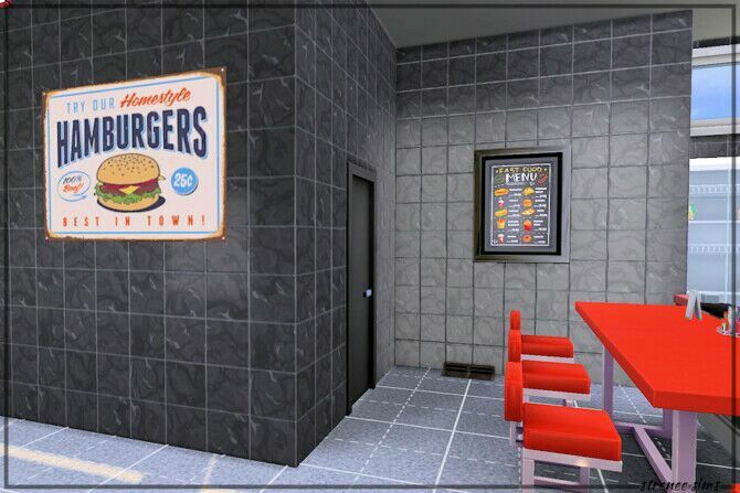 sims 4 cc restaurant art collection at strenee sims 2