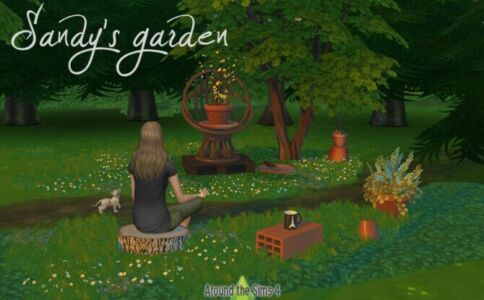 Sandy’s Garden SET At Around The Sims 4 Sims 4 CC