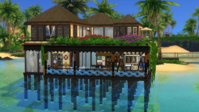 sims 4 cc saphire shores family luxury home by marvlachou 3