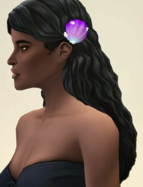 sims 4 cc seashell wavvve hair at rusty nail 4