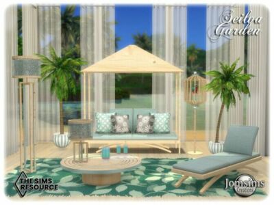 Seilva Garden By Jomsims Sims 4 CC
