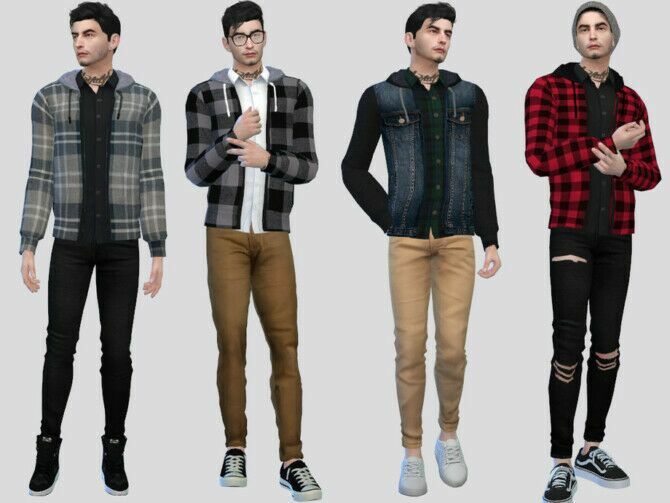 Seinfeld Hoodie Shirt By Mclaynesims Sims 4 CC