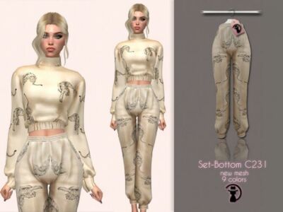 SET Bottom C231 By Turksimmer Sims 4 CC