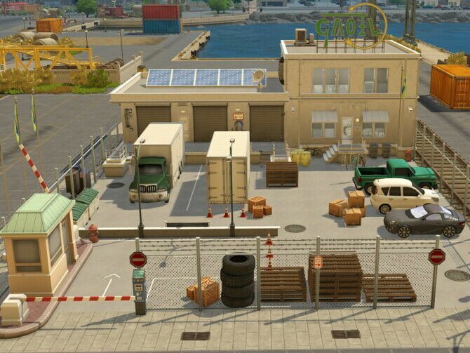 Shipping Company By Flubs79 Sims 4 CC